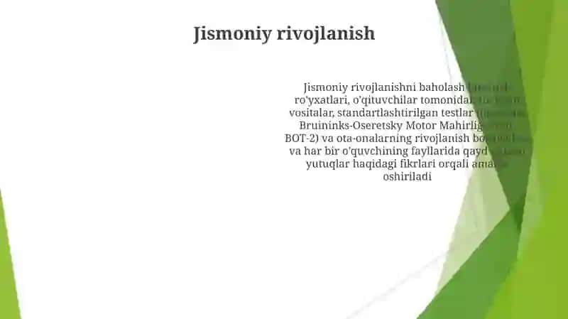 Maktabgacha taʼlimda 5 ta rivojlantirish markazlari 4