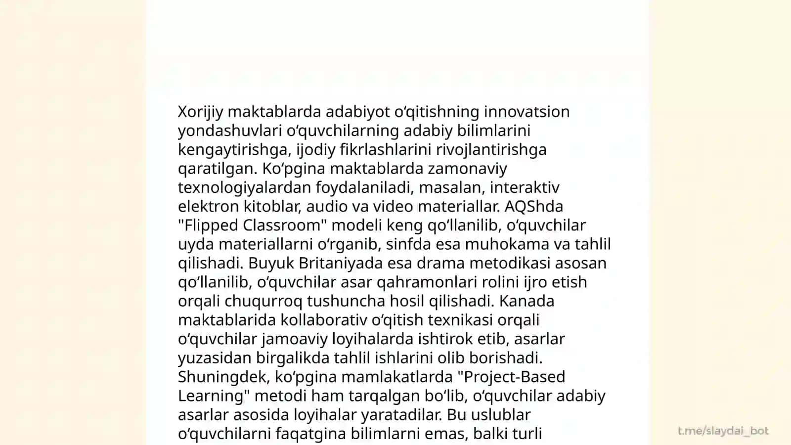 O‘zbekistonda adabiyot ta'limida interaktiv metodlar 4