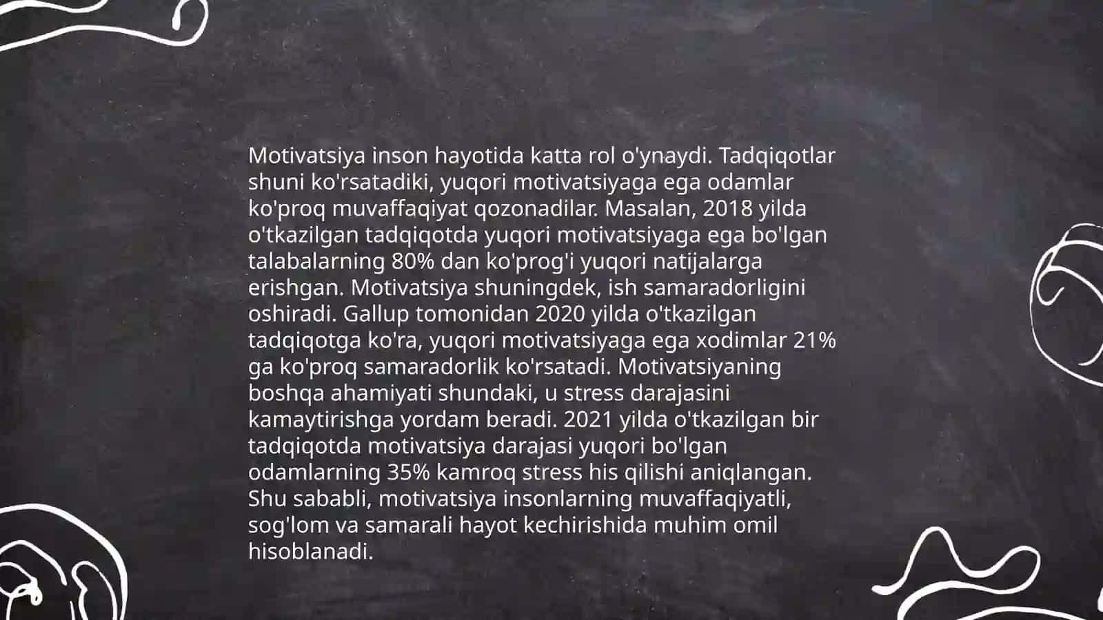 Motivatsiya haqida umumiy tushuncha 4