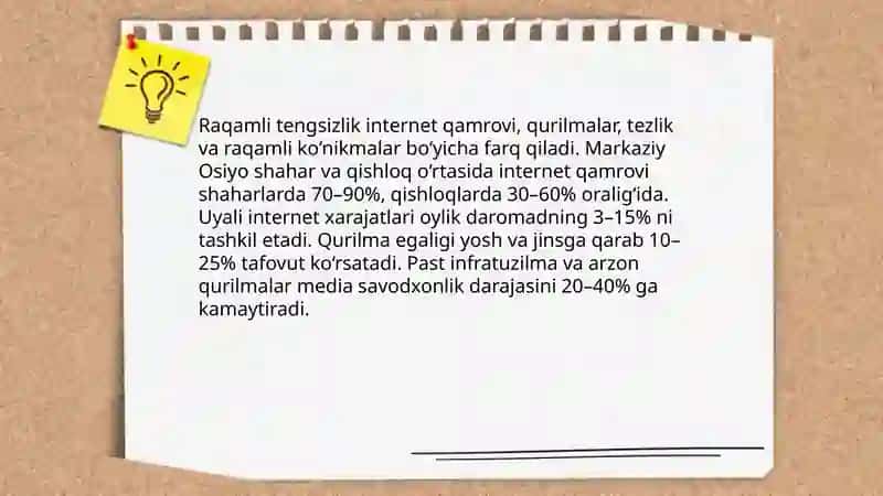 Markaziy Osiyoda media savodxonlik darajasiga ta'sir etuvchi omillar 4