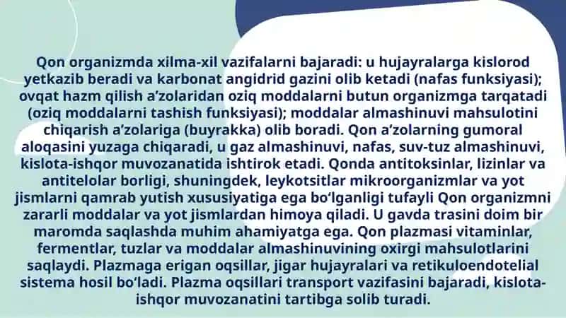 Qonbiokimyosi 4