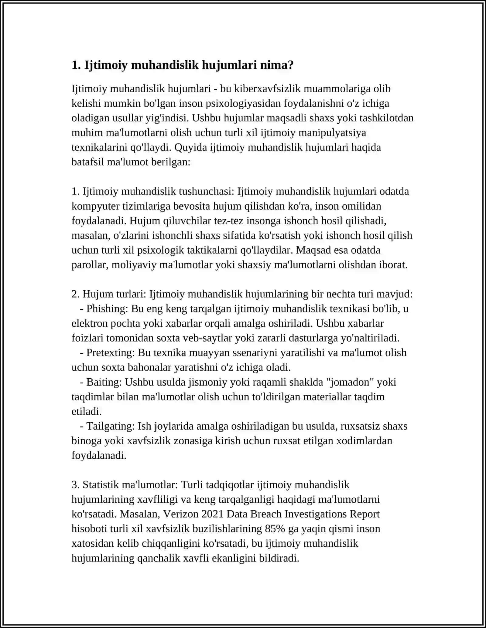 SOTSIALNIK INJENERING HUJUMLAR VA ULARDAN HIMOYALANISH 4