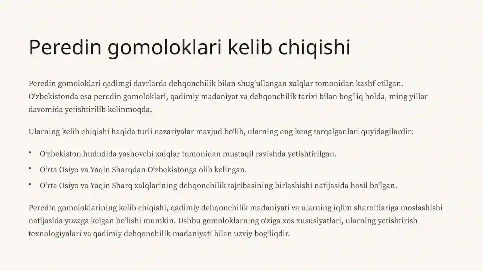 Peredin Gomoloklari 4