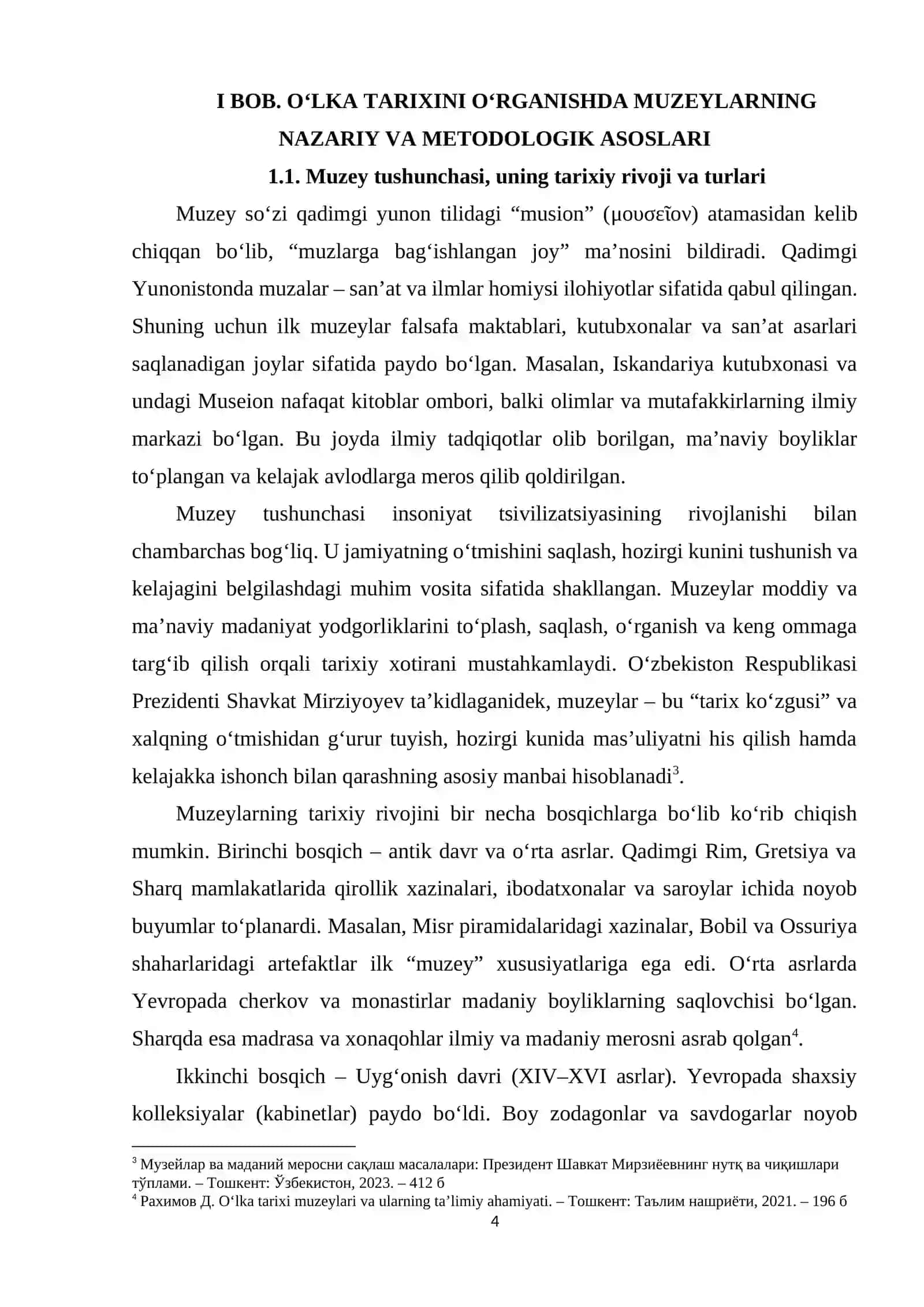 O‘lka tarixini o‘rganishda muzeylarning amaliy faoliyati va samaradorligi 4