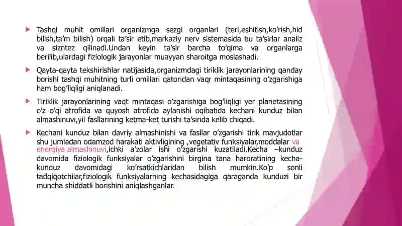 Insonorganizmiga tashqi muhit omilarining ta’sirlari 4