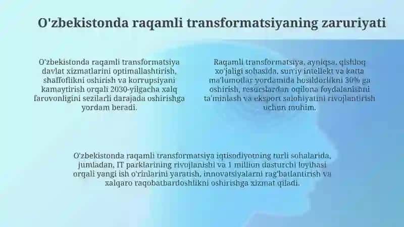 O'zbekistonning raqamli Transformatsiya strategiyasi 4