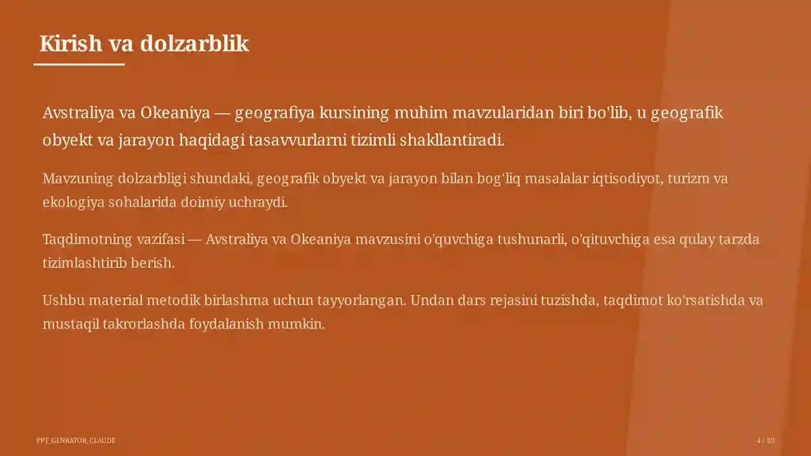Avstraliya va Okeaniya (7-sinf) 4