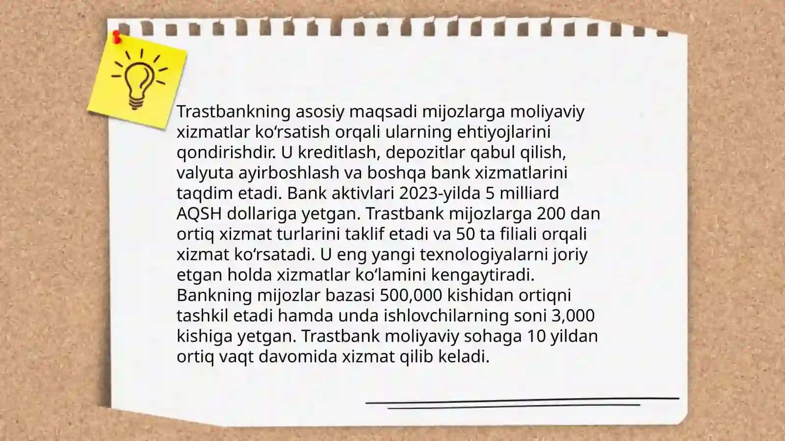 Trastbankning tarixi 4