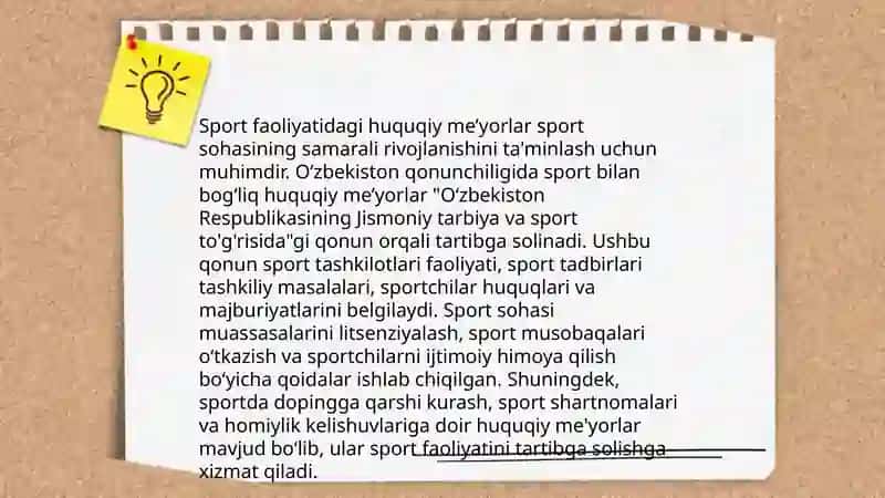 Sport huquqi subyektlari 4