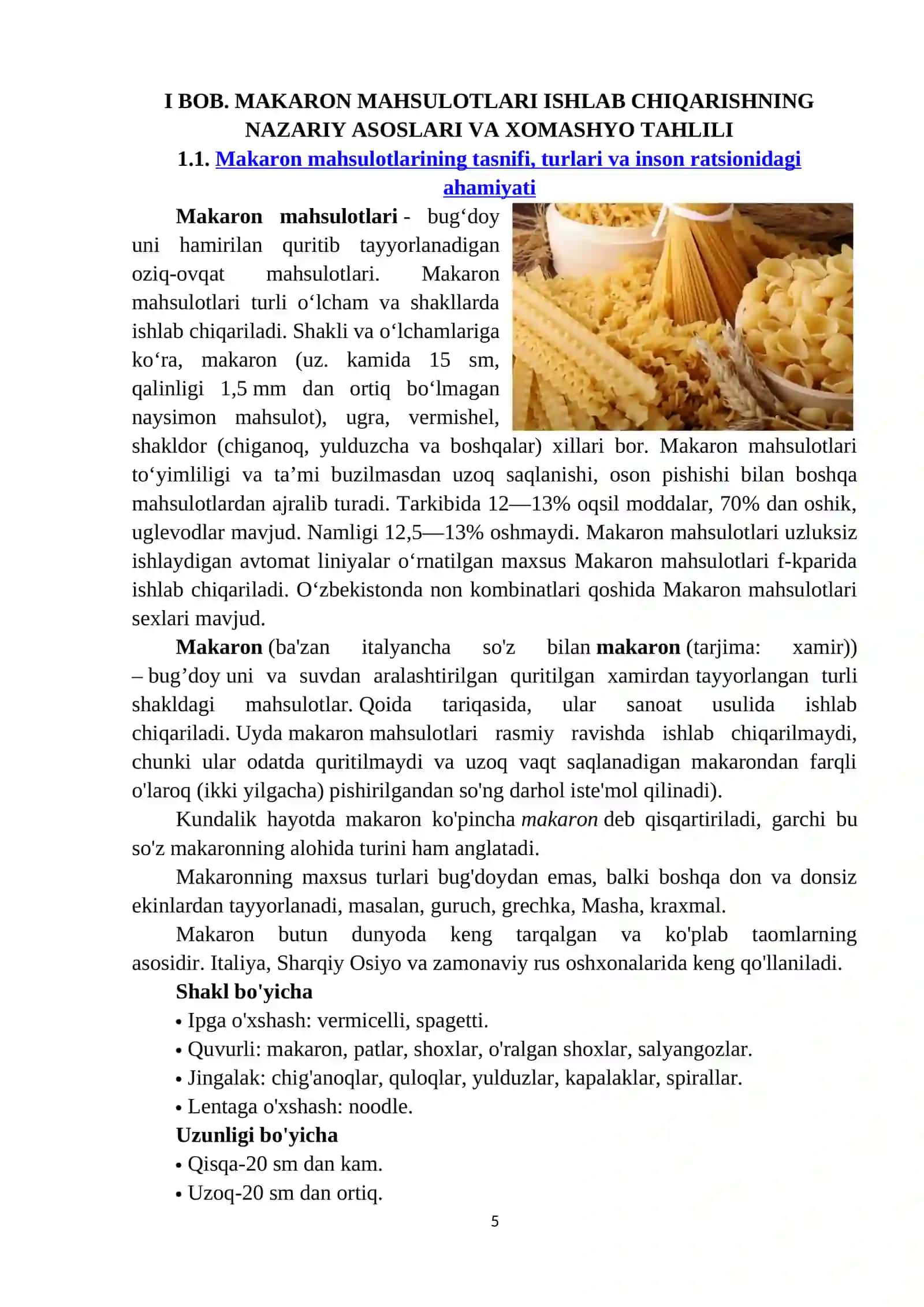 Sutkasiga 10 t\s unumdorlikdagi makaron mahsulotlari ishlab chiqarish texnologiyasi 4