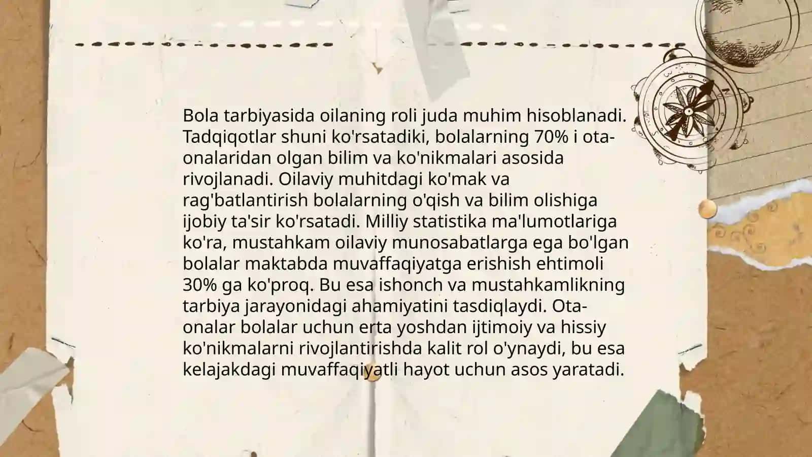 Shaxsning rivojlanishi tarbiyasi va ijtimoiylashuvi 4