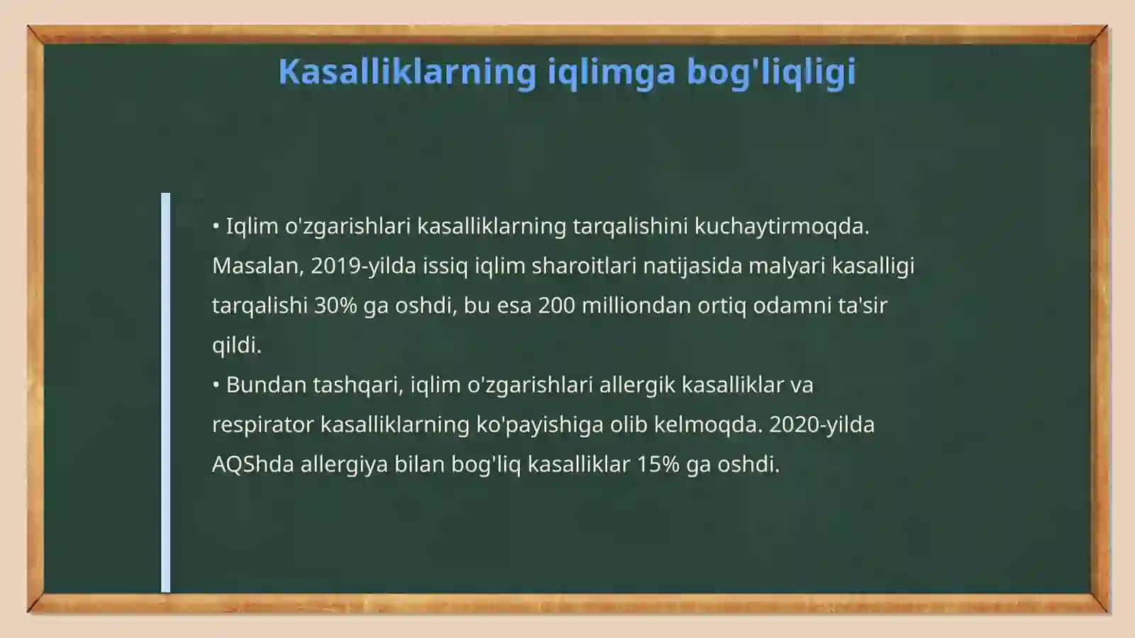 Iqlim o'zgarishlari va ularning ta'siri 4