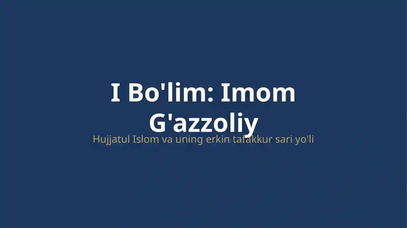 Din va hurfikrlilik 4