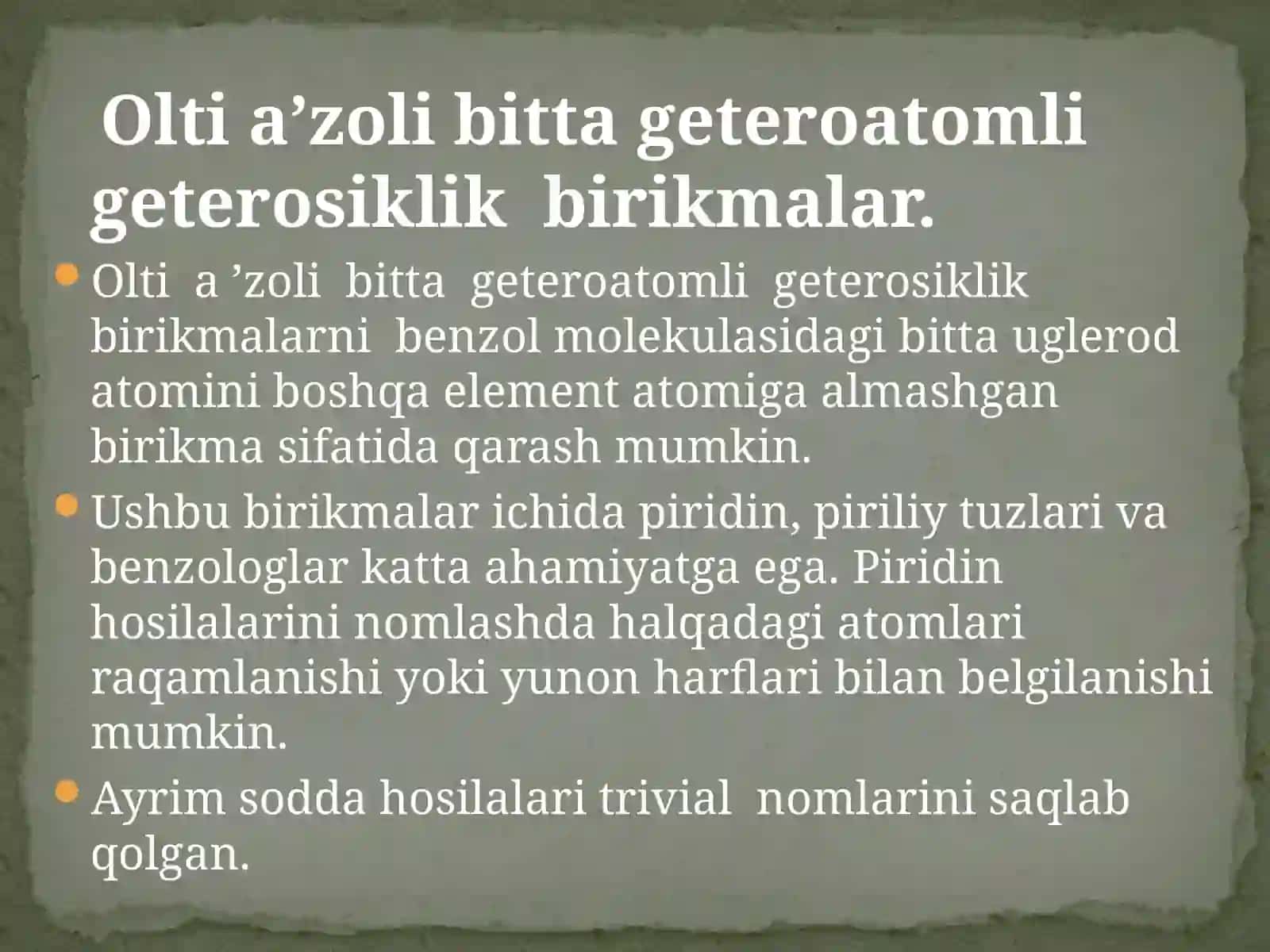 Izoxinolin va uning xosilalari 4