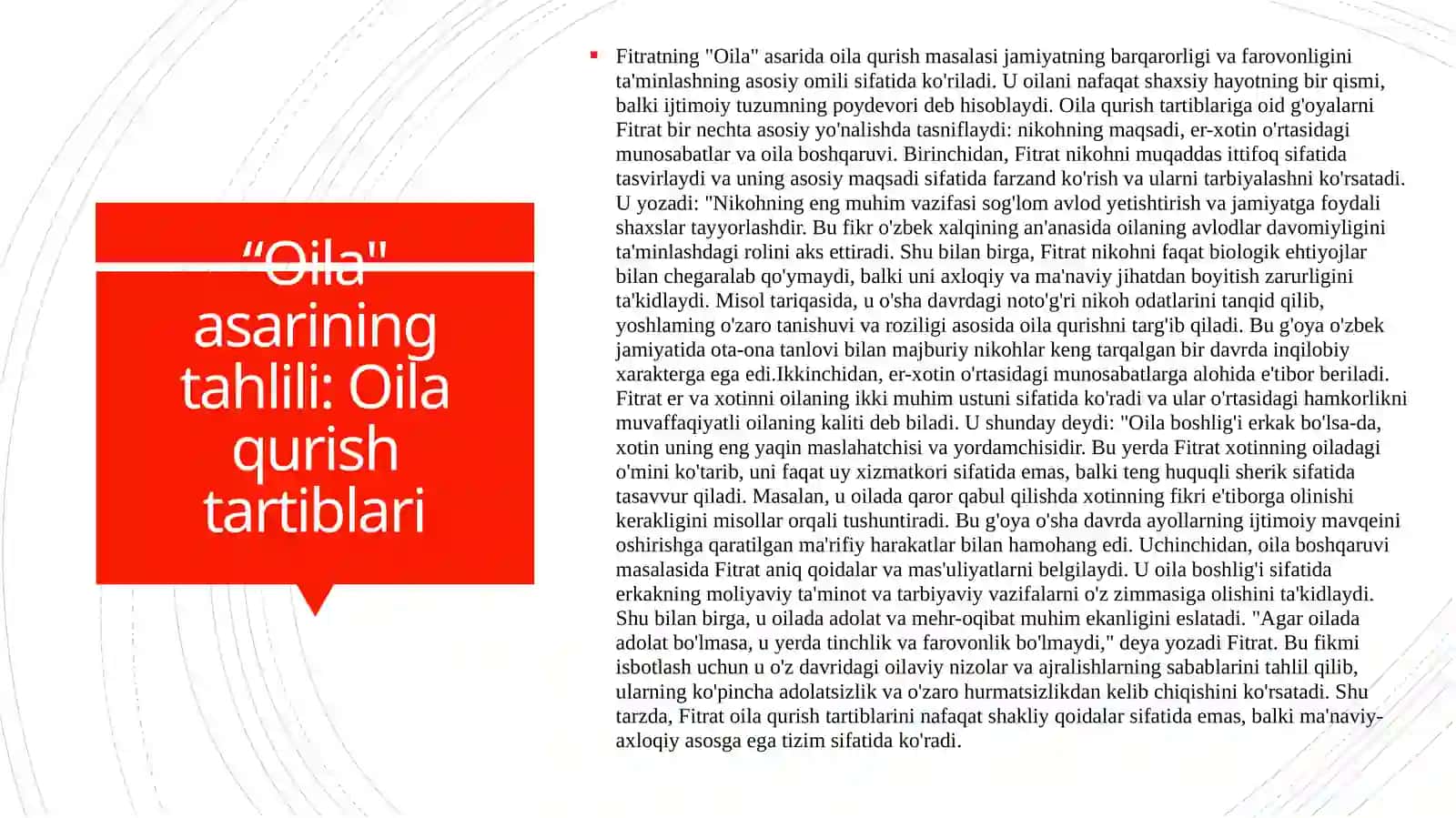 Fitratning"Oilaasari"dagioilaqurishtartiblarivafarzandtarbiyasi" 4