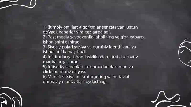 Fake News haqida mutaxassislar nima deydi 4