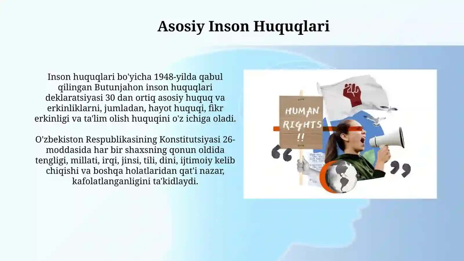 Inson Majburiyatlari 4