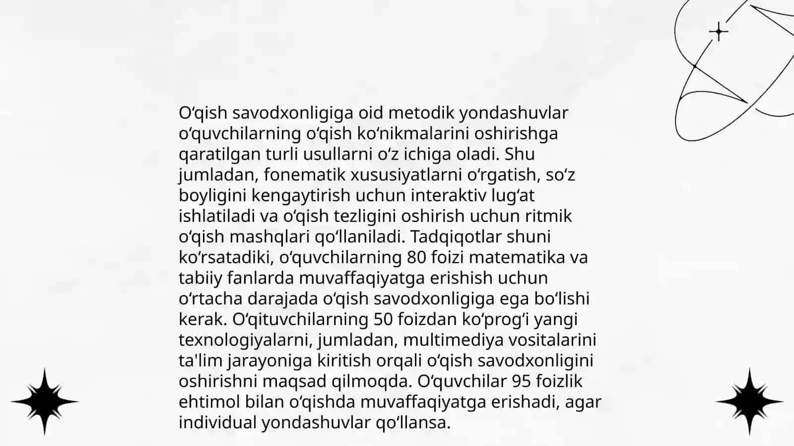 Boshlang‘ich sinfda o‘qish savodxonligi dasturini tahlil qilish 4
