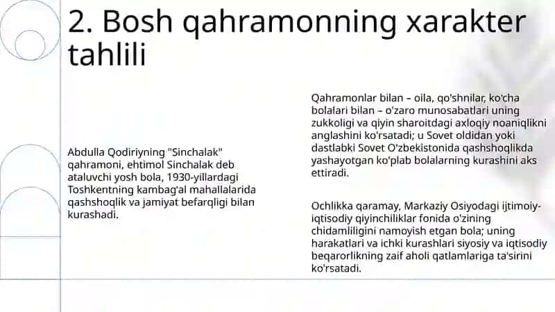 Sinchalak qissasi 4