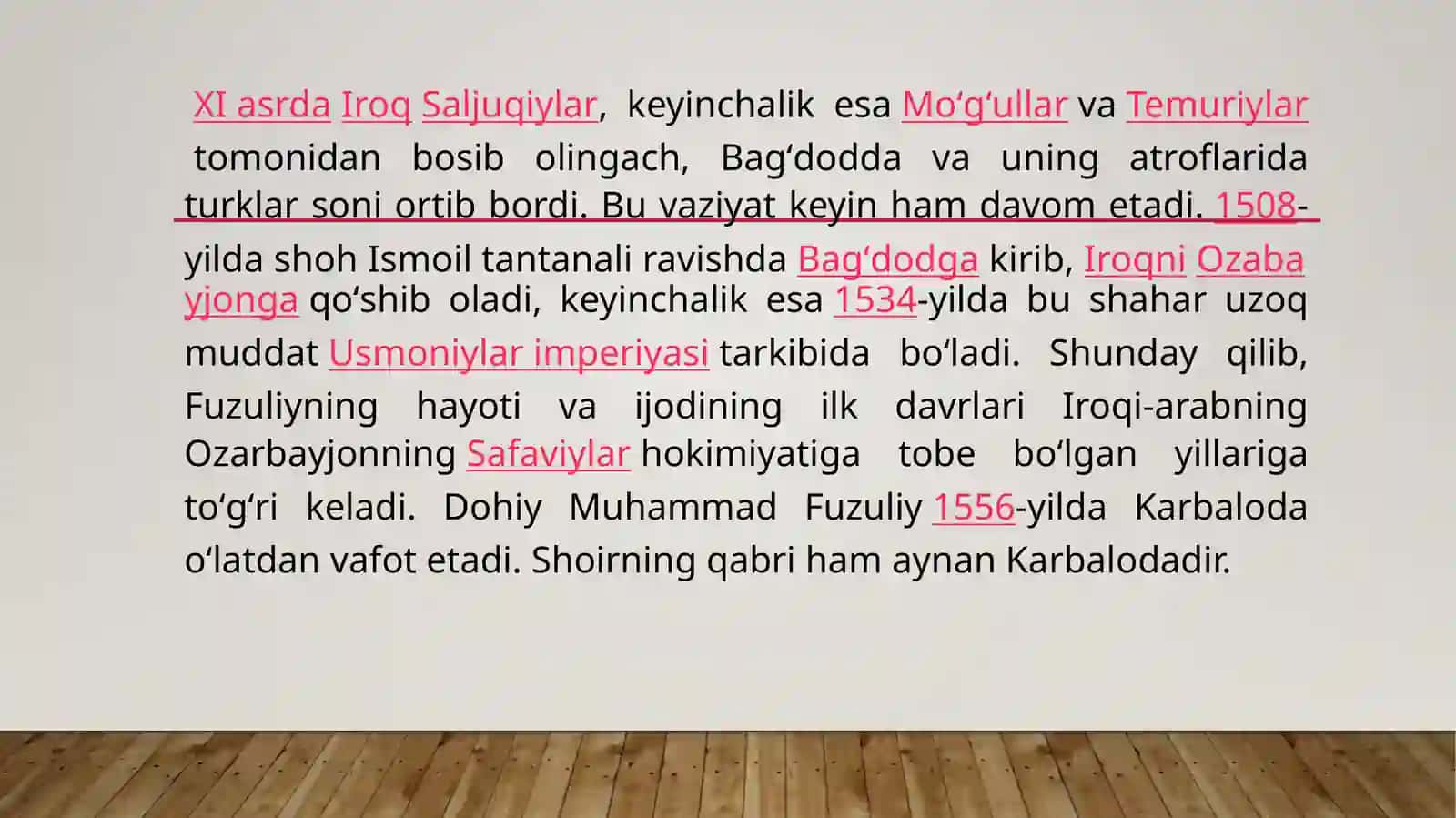 Muhammad fuzuliy ijodi. 4