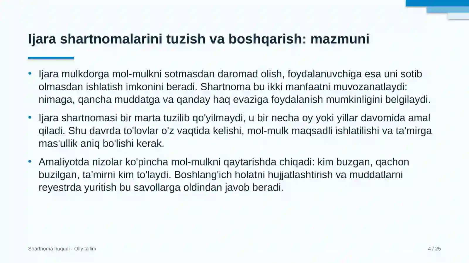 akademik litseylarda ijara shartnomalarini tuzish va boshqarish 7614 4