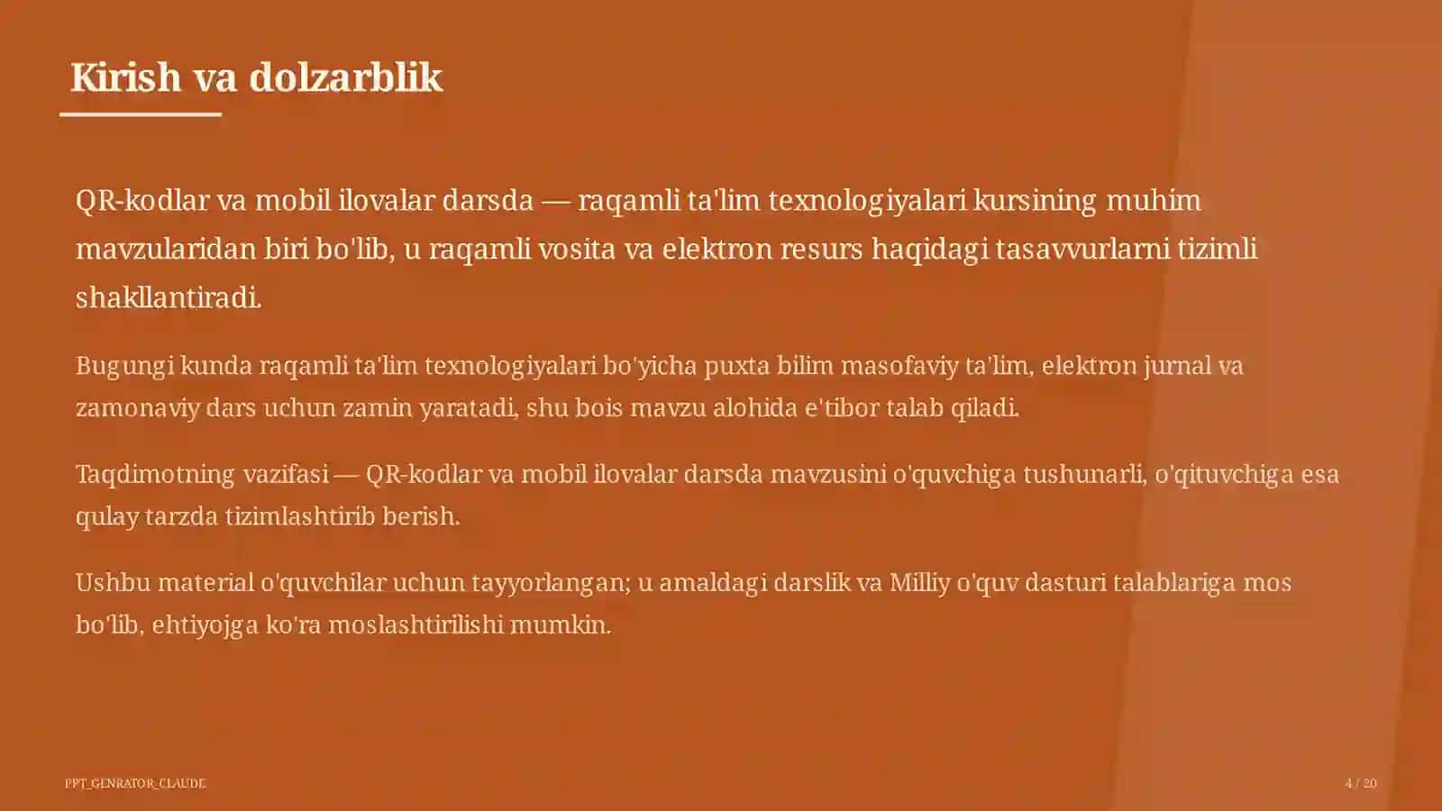 QR-kodlar va mobil ilovalar darsda 4