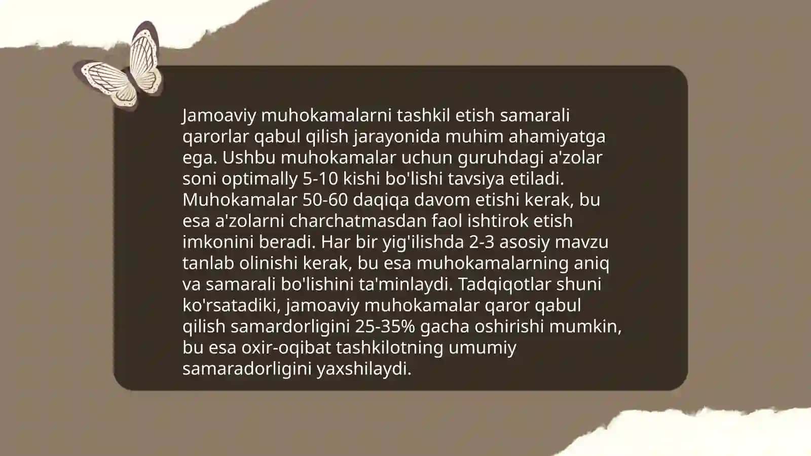 Huquqiy tarbiyani olib borishda pedagogik texnologiyalardan foydalanish 4
