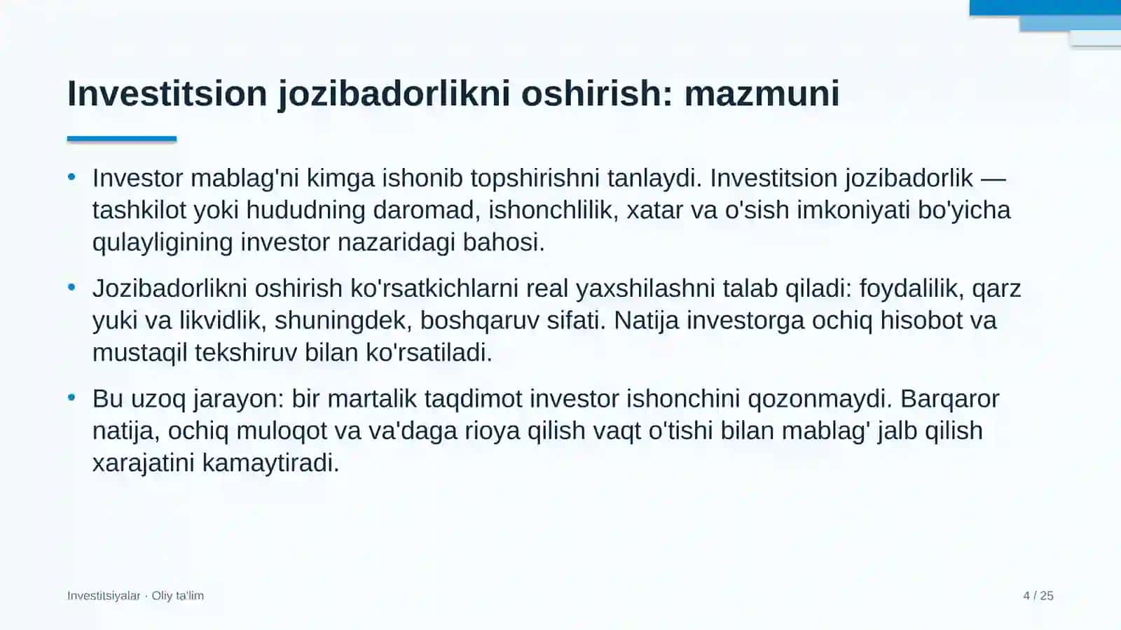 masofaviy ta'limda investitsion jozibadorlikni oshirish 2646 4