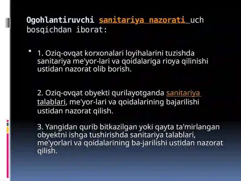 Sanitariya nazorati 4