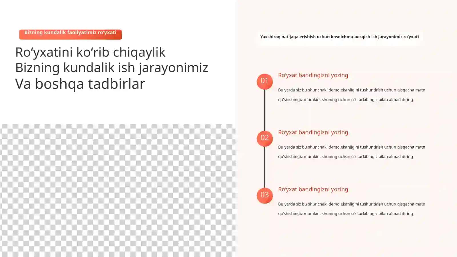 Bepul ish oqimi taqdimoti slayd shabloni Taqdimoti (12 Slayd) 4