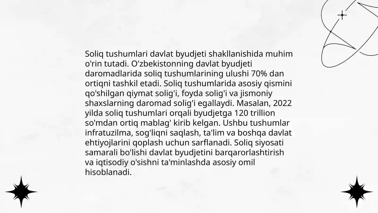 Byudjet daromadlari va ularni shakllantirish manbalari 4