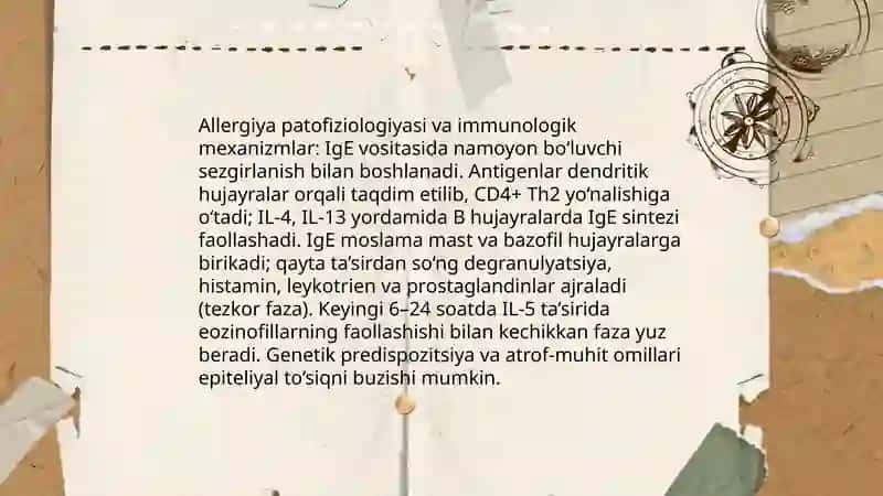 Allergik kasalliklar va uni oldini olish 4