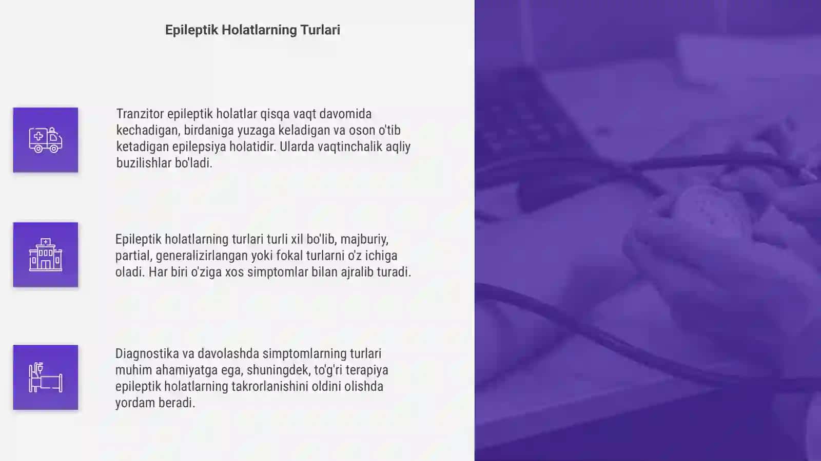 Tranzitor epileptik holatlar 4