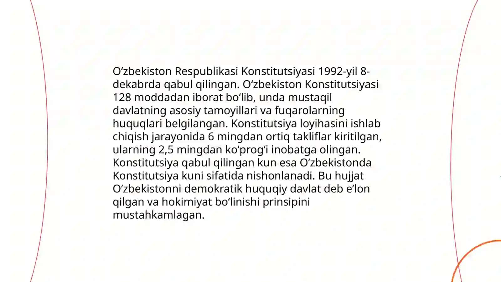 Mustaqillik eʼlon qilinishi Oʻzbekiston Respublikasi tashkil Topishi 4