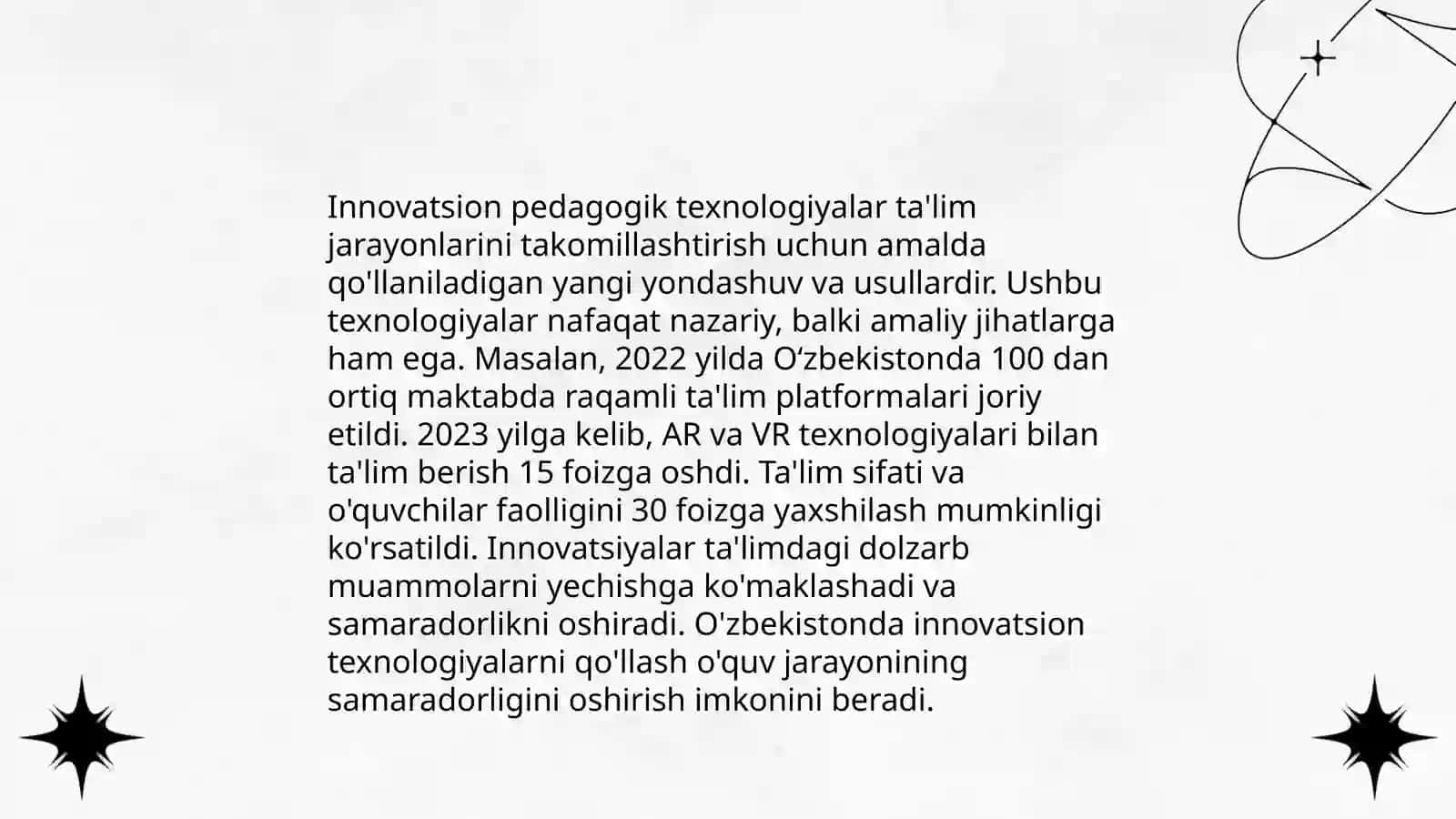 Media madaniyati va innovatsion pedagogik texnalogiyalar 4