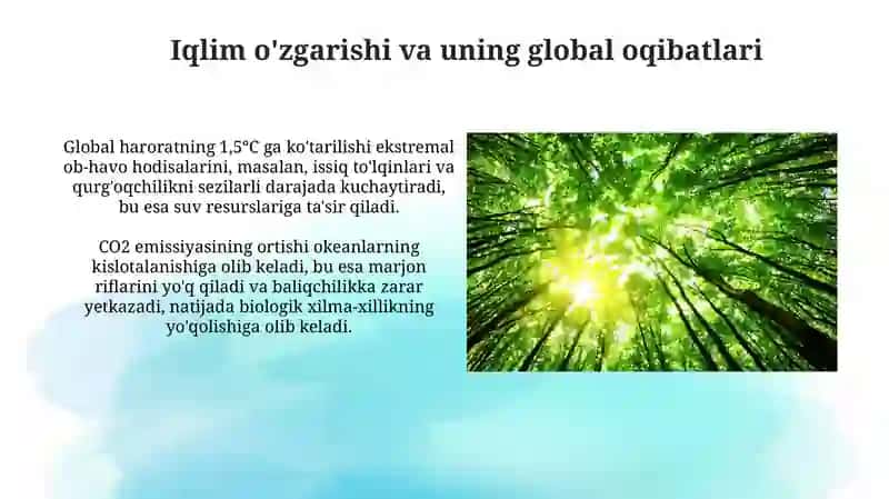 Insonning tabiatga taʼsirining oqibatlari 4