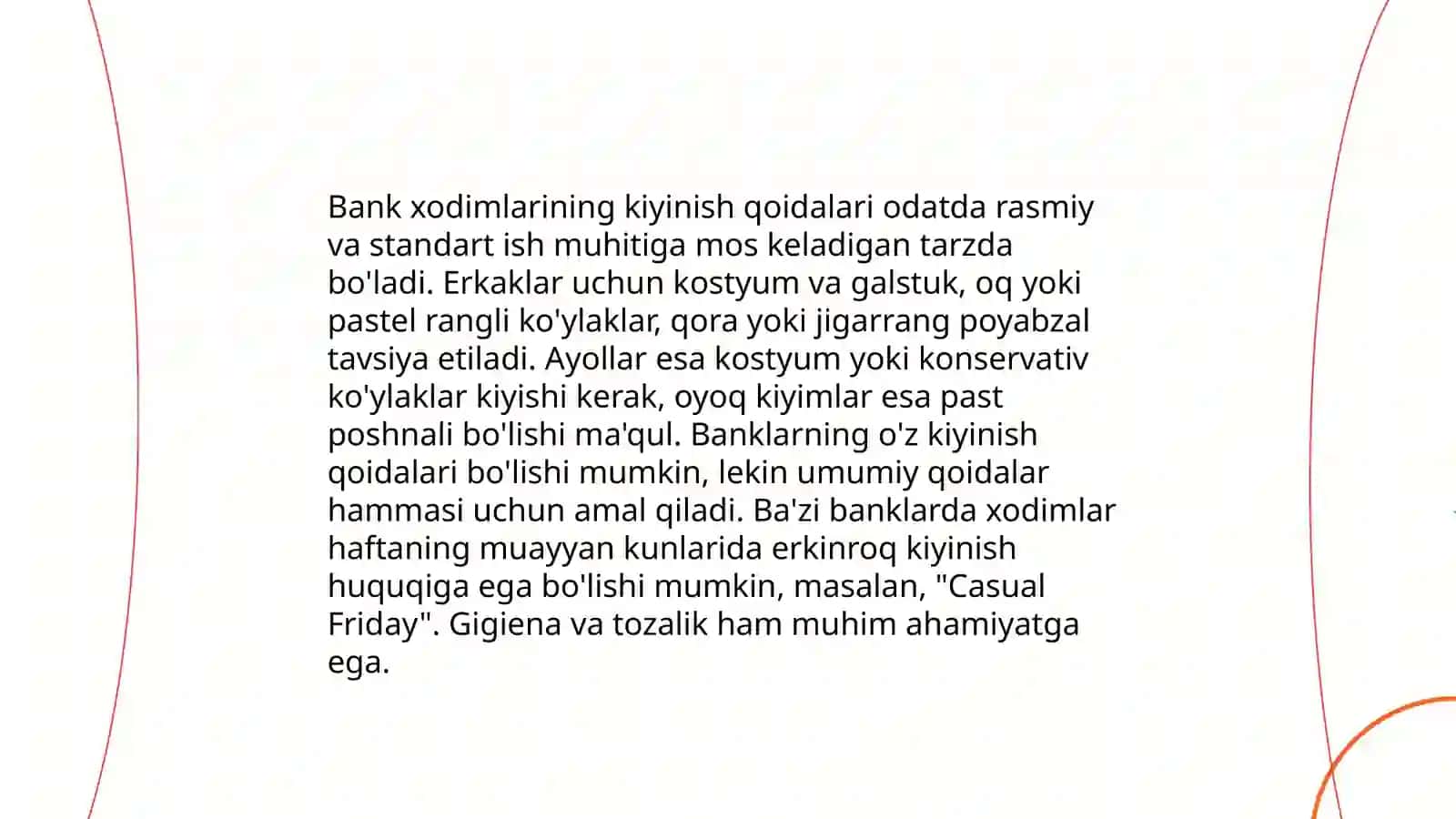 Bank etikasi va etiketi 4