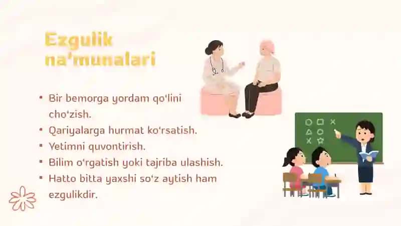 Ezgulik nima? 4