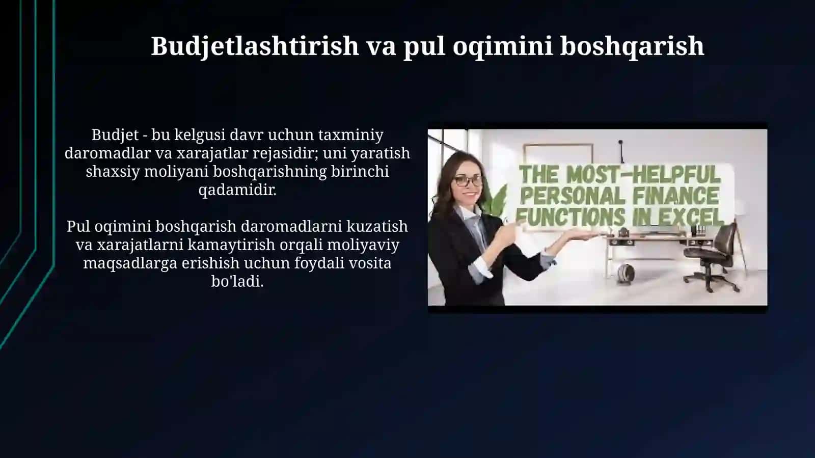 Personal moliyaning funksiyalari va tamoyillari 4