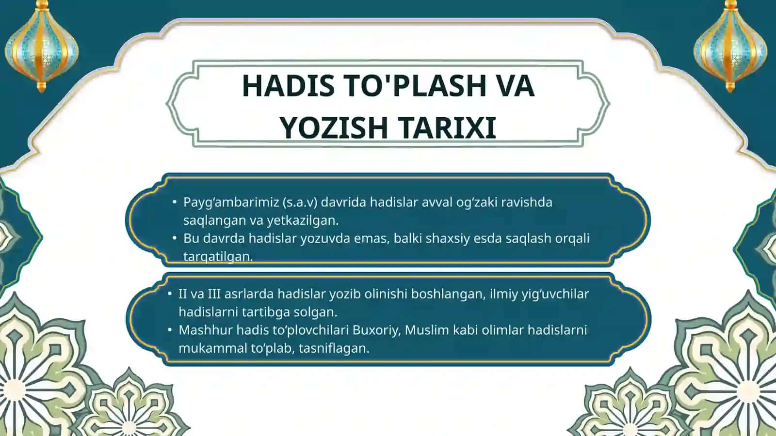 HADIS ILMI 4