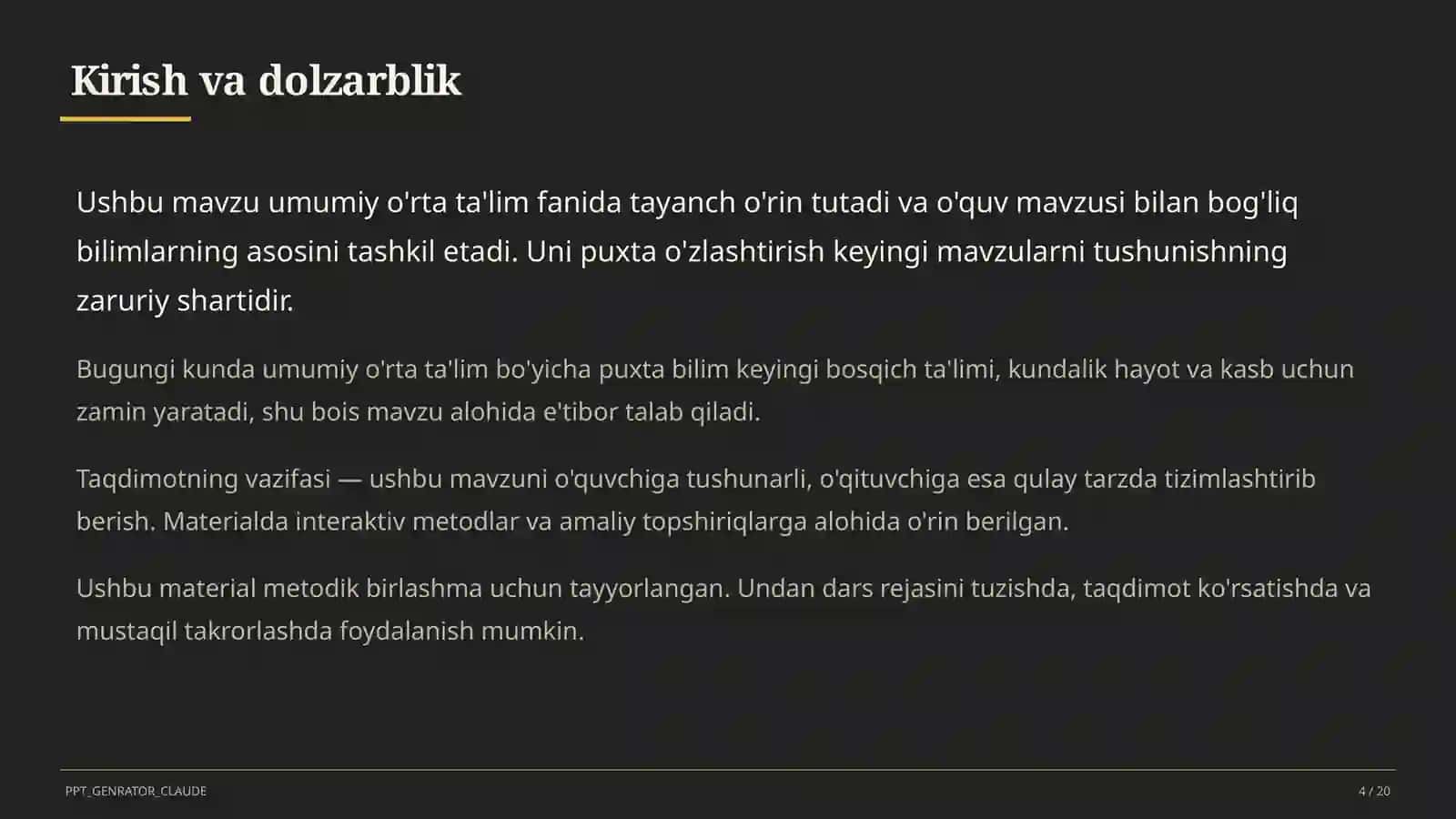 STEAM yondashuvi: fanlararo loyiha darslarini tashkil etish 4