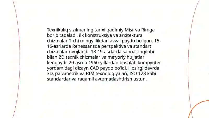 Texnikalıq sızılma 4