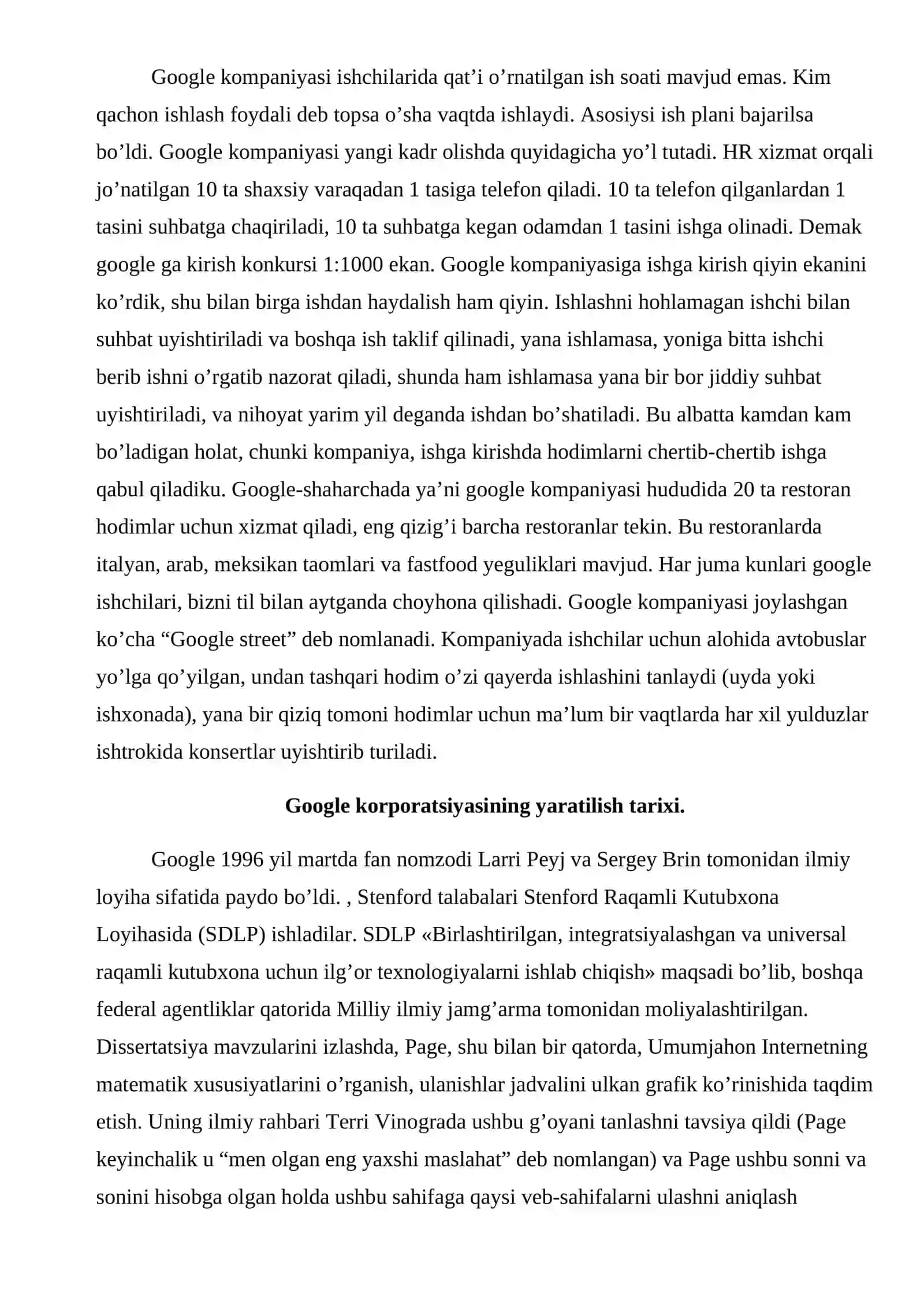 GOOGLE xizmatlari elektron ta’lim resurslarini ishlab chiqish va nashr etish vositasi sifatida 4