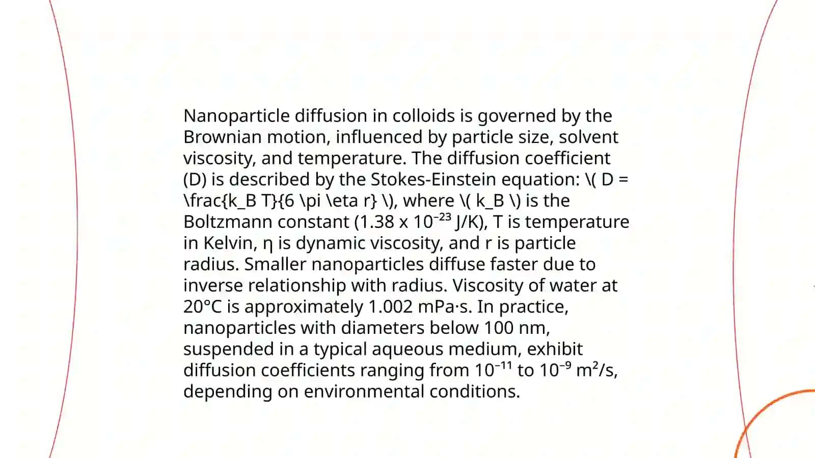 Molecular-kinetic properties of colloidal solutions 4