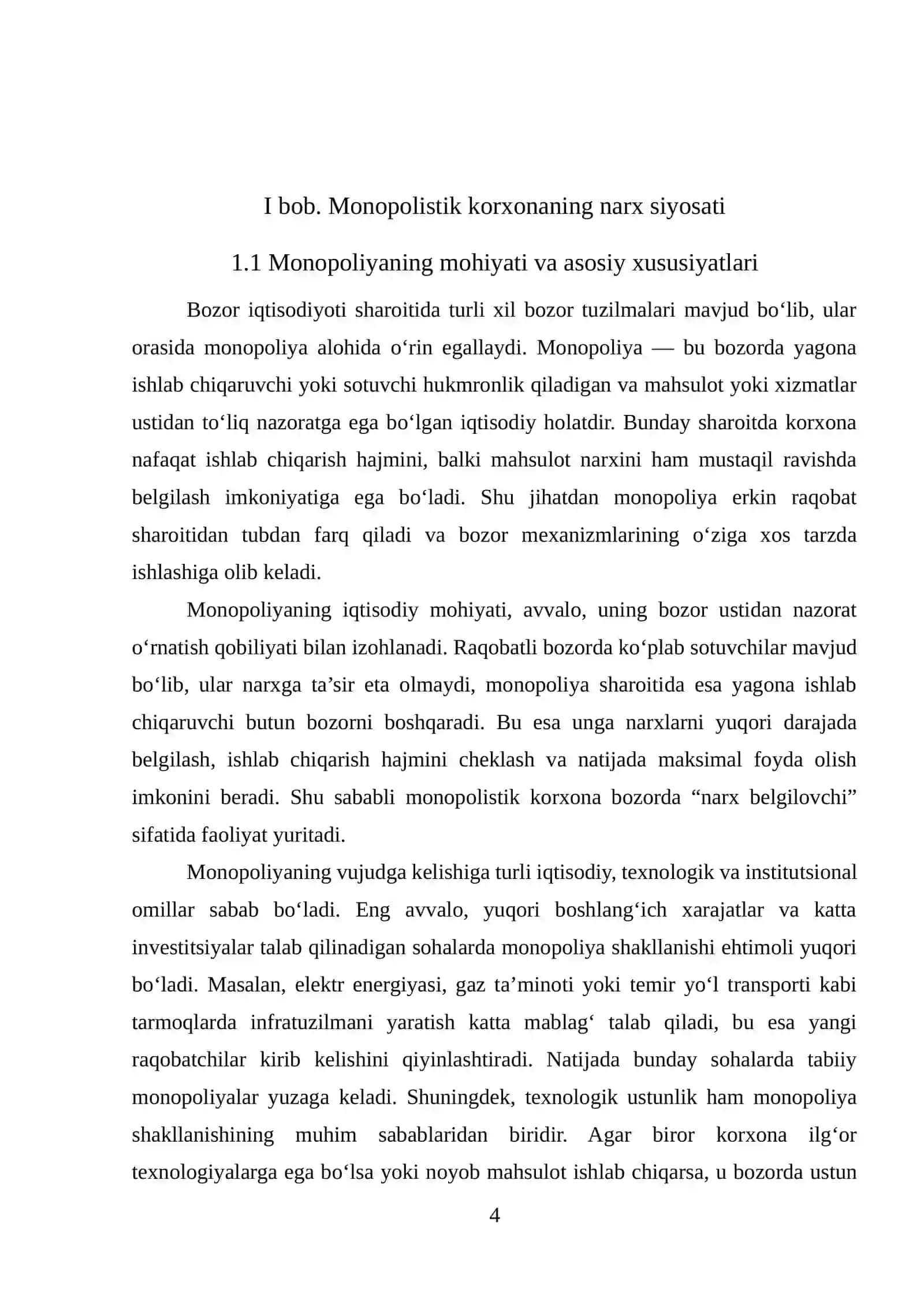 Korxona daromadlari va foydasini maksimallashtirish 4