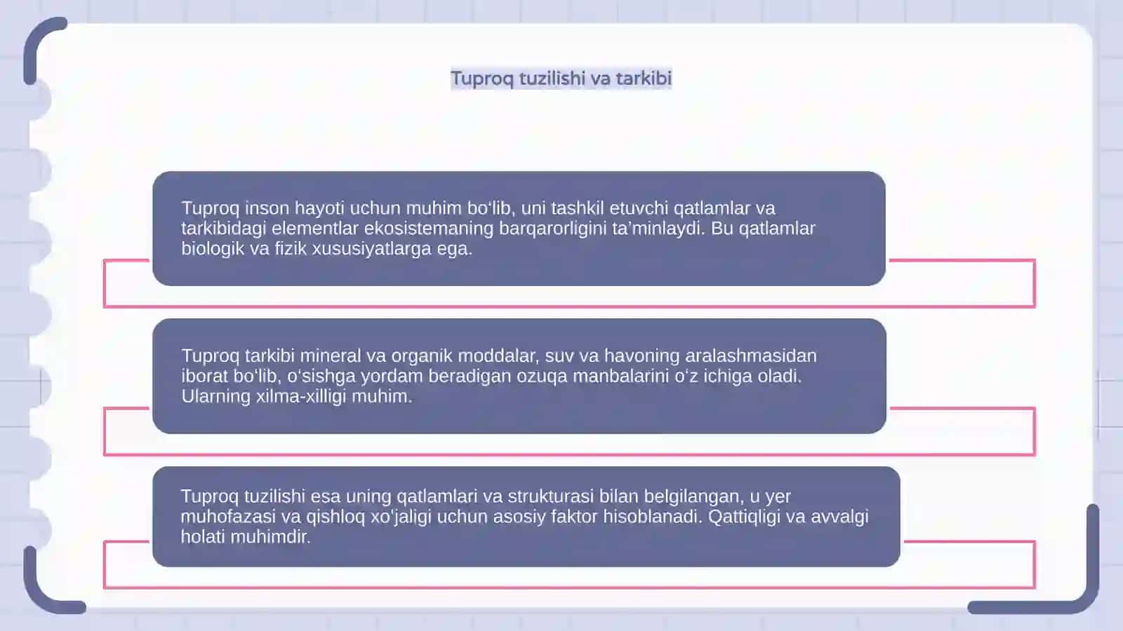 Tuproq va uning umumiy xususiyatlari 4