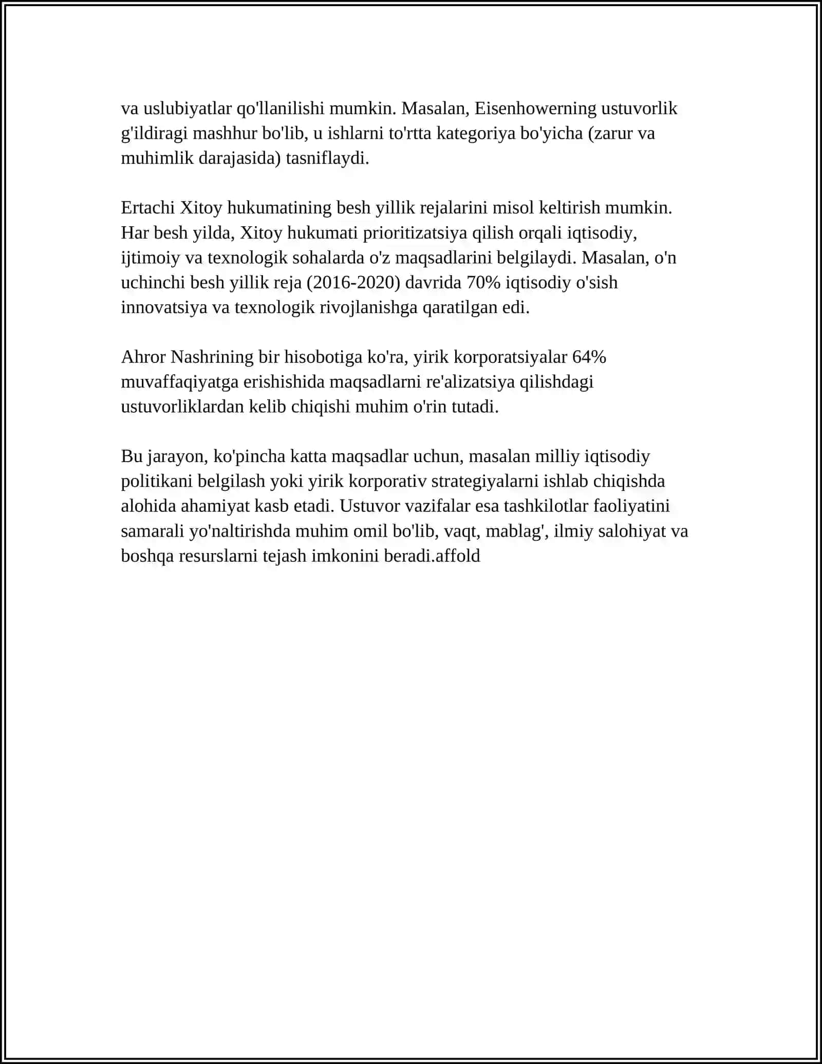 Ustuvorlik va kritik kuchning tarifi 4
