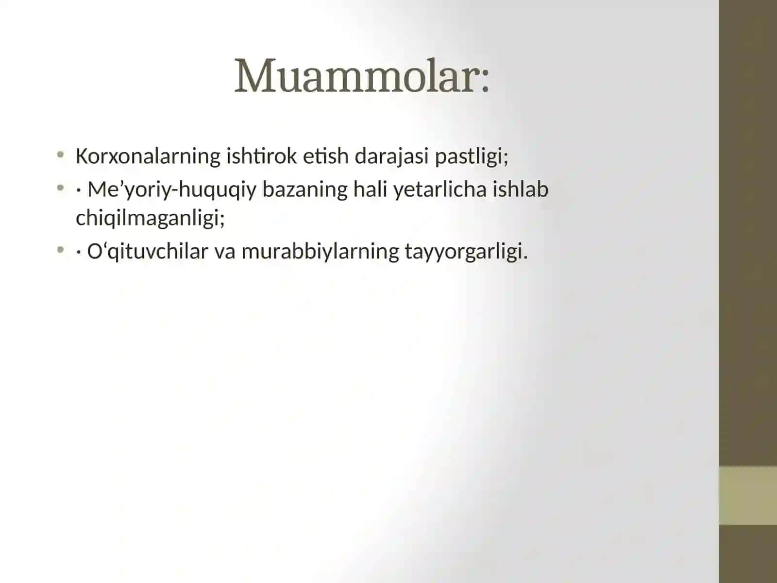 Ilmiy-pedagogik adabiyotlarni o’rganish, kasb-hunar ta’limida dual ta’lim tizimini joriy etish istiqbollari konsepsiyasini aniqlash va umumlashtirish 4