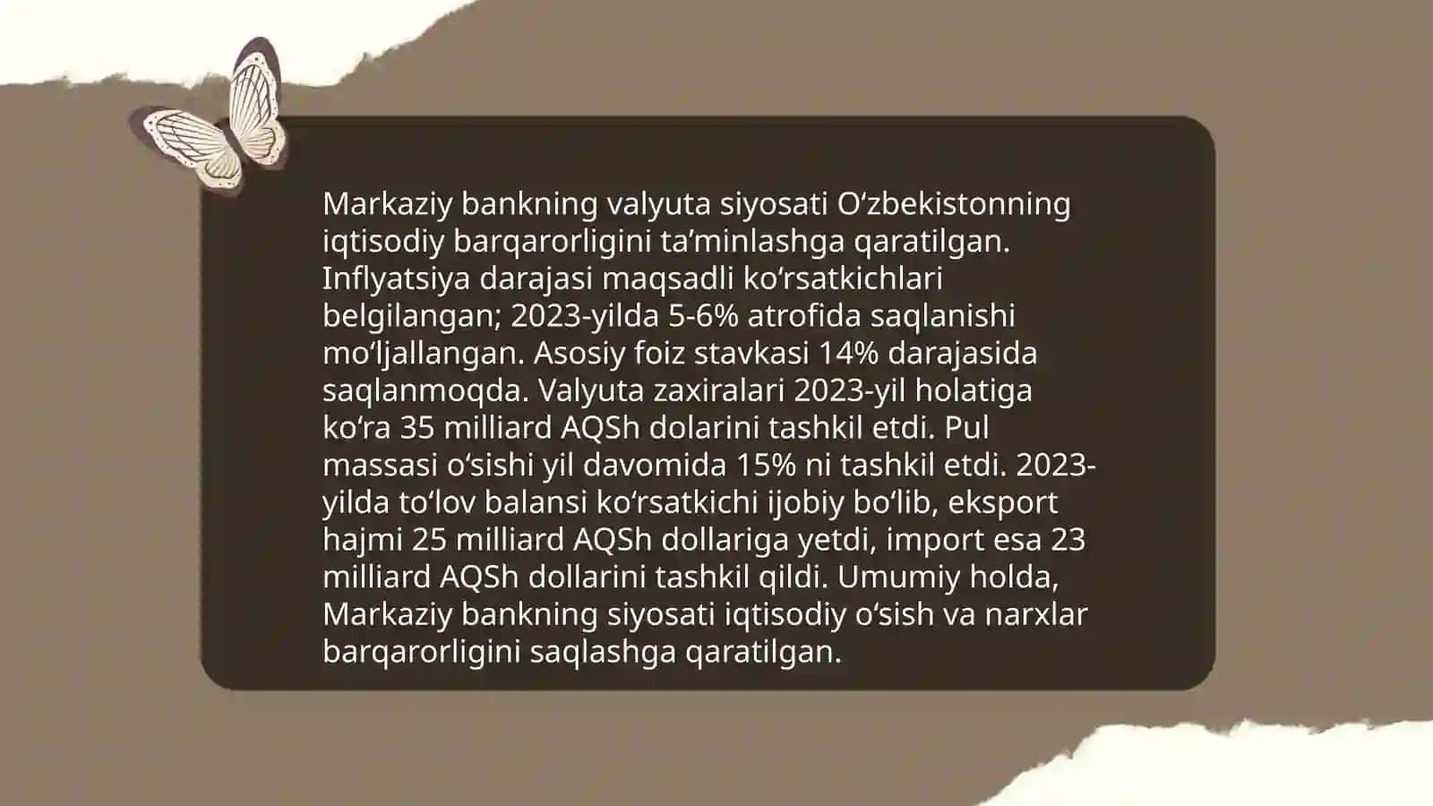 Valyuta operatsiyalar hisobining zamonaviy holati 4