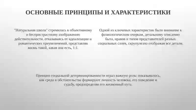 Натуральная школа в литературе 1840-х годов: борьба направлений, критика и становление 4
